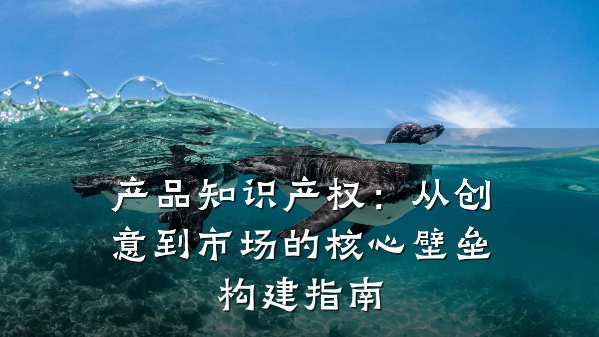 产品知识产权：从创意到市场的核心壁垒构建指南