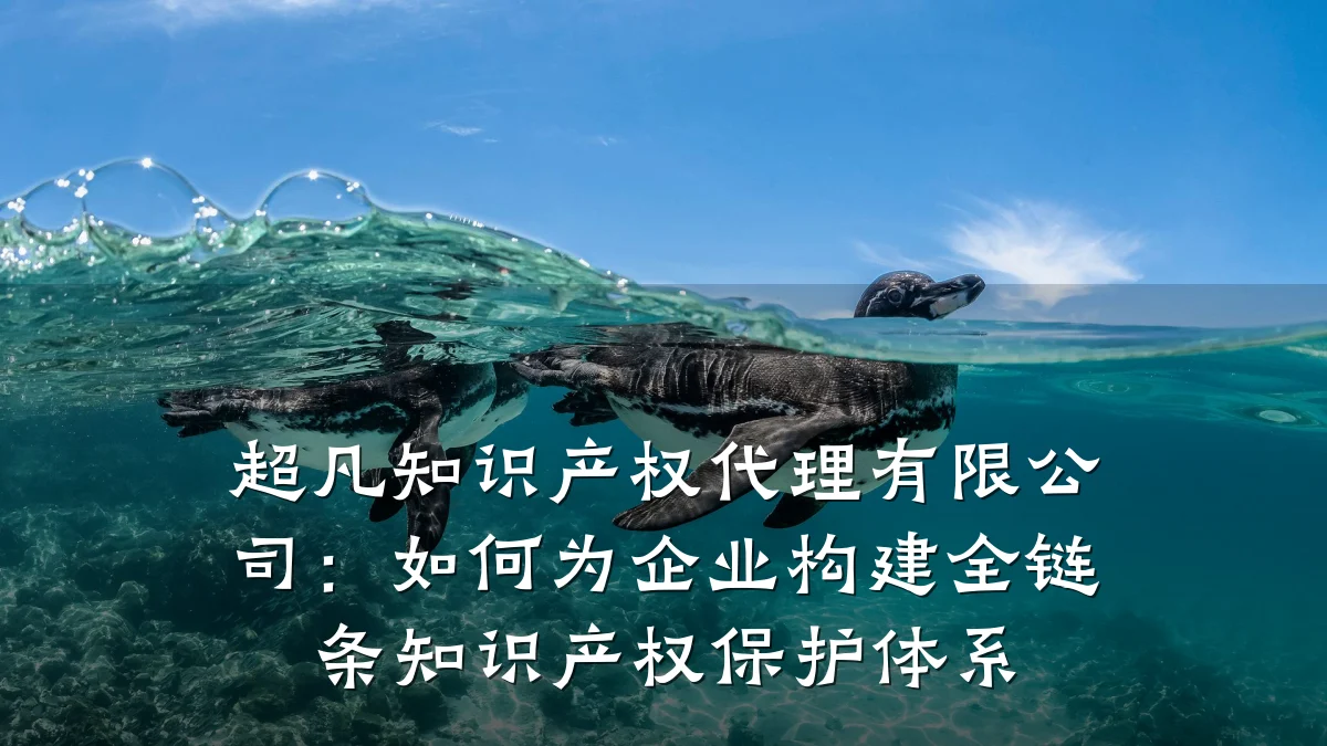 超凡知识产权代理有限公司:如何为企业构建全链条知识产权保护体系