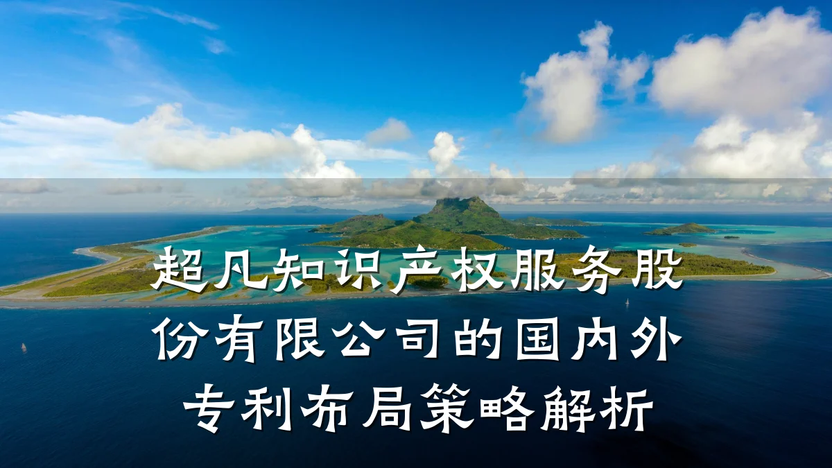 超凡知识产权服务股份有限公司的国内外专利布局策略解析
