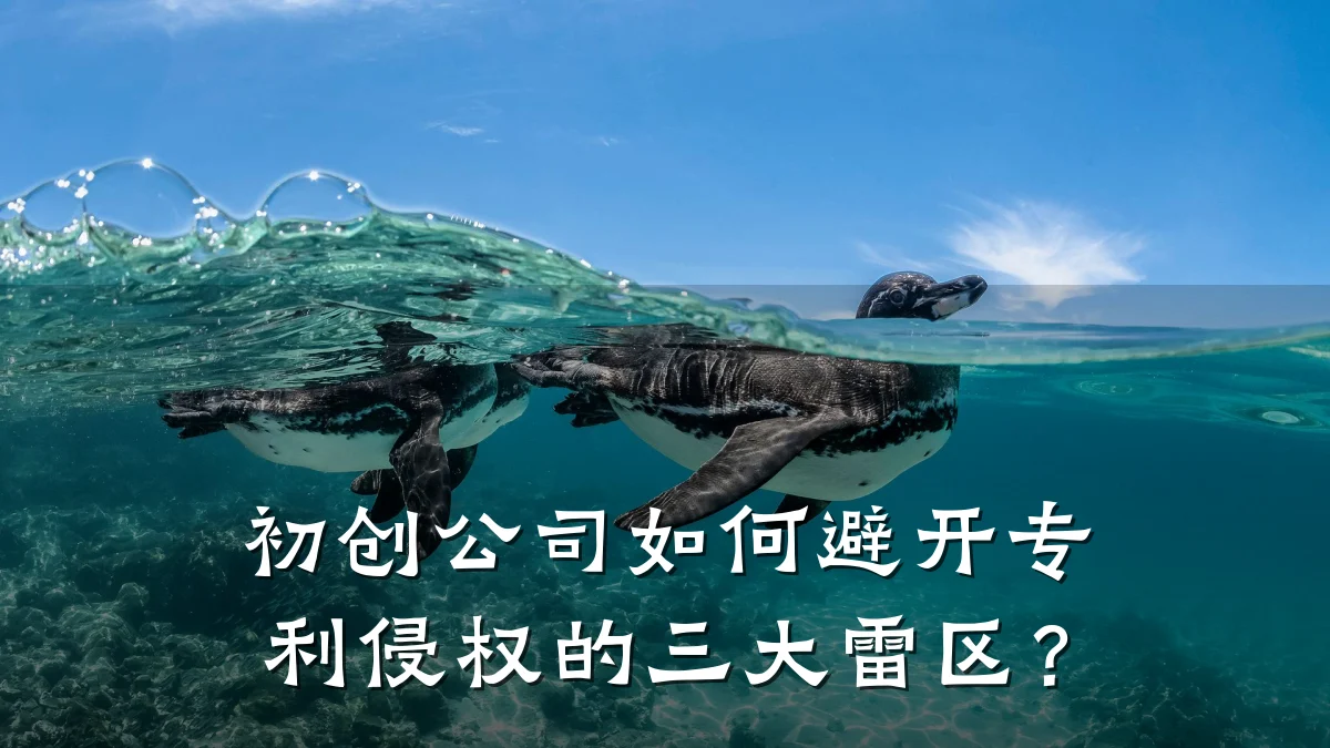 初创公司如何避开专利侵权的三大雷区？