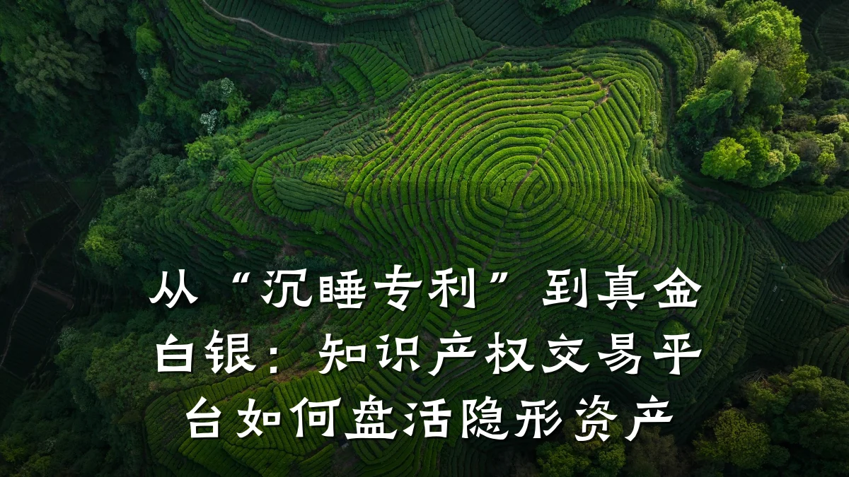 从“沉睡专利”到真金白银：知识产权交易平台如何盘活隐形资产