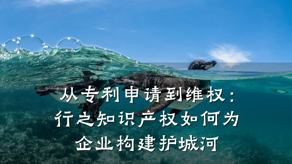 从专利申请到维权:行之知识产权如何为企业构建护城河