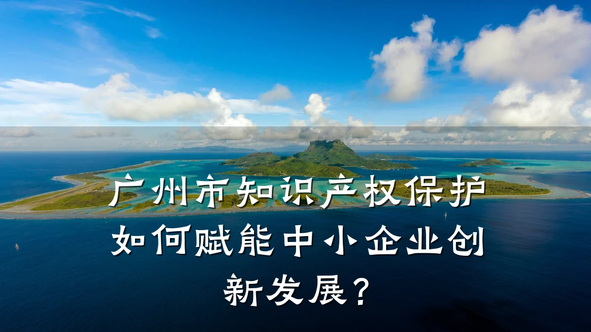 广州市知识产权保护如何赋能中小企业创新发展？