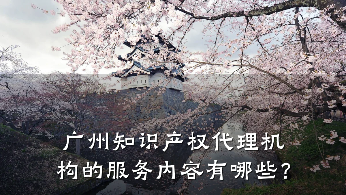 广州知识产权代理机构的服务内容有哪些？