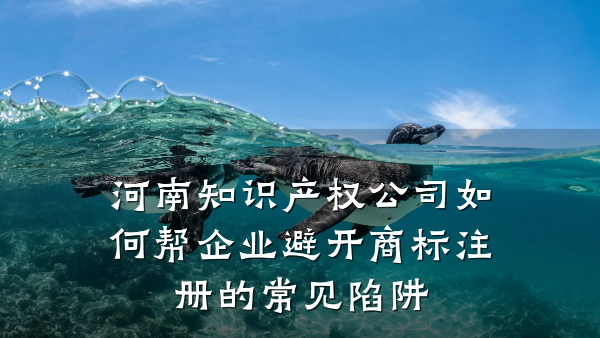 河南知识产权公司如何帮企业避开商标注册的常见陷阱