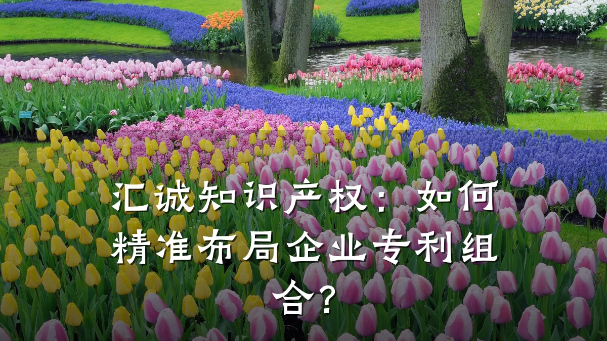 汇诚知识产权：如何精准布局企业专利组合？
