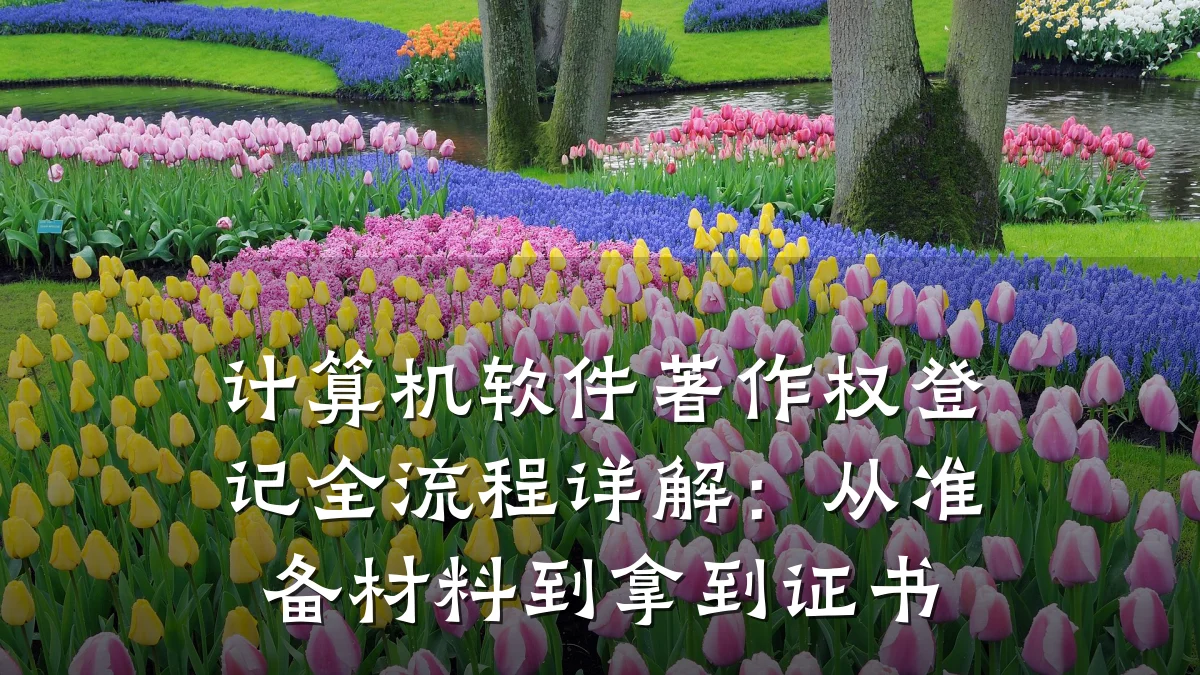 计算机软件著作权登记全流程详解：从准备材料到拿到证书