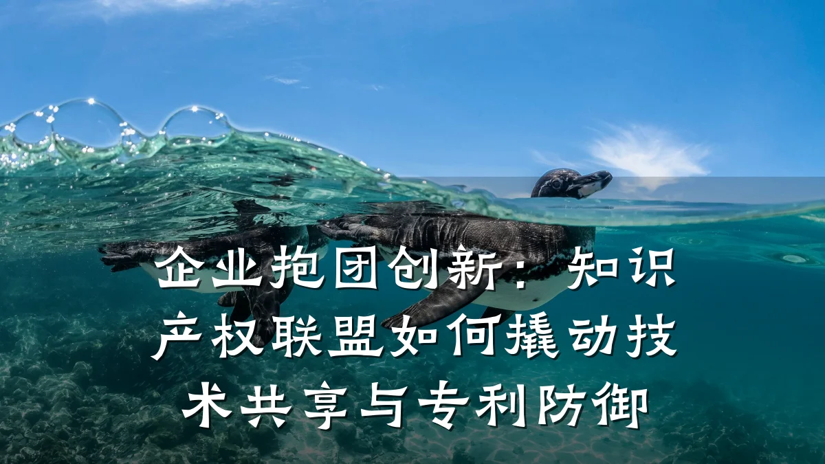 企业抱团创新：知识产权联盟如何撬动技术共享与专利防御