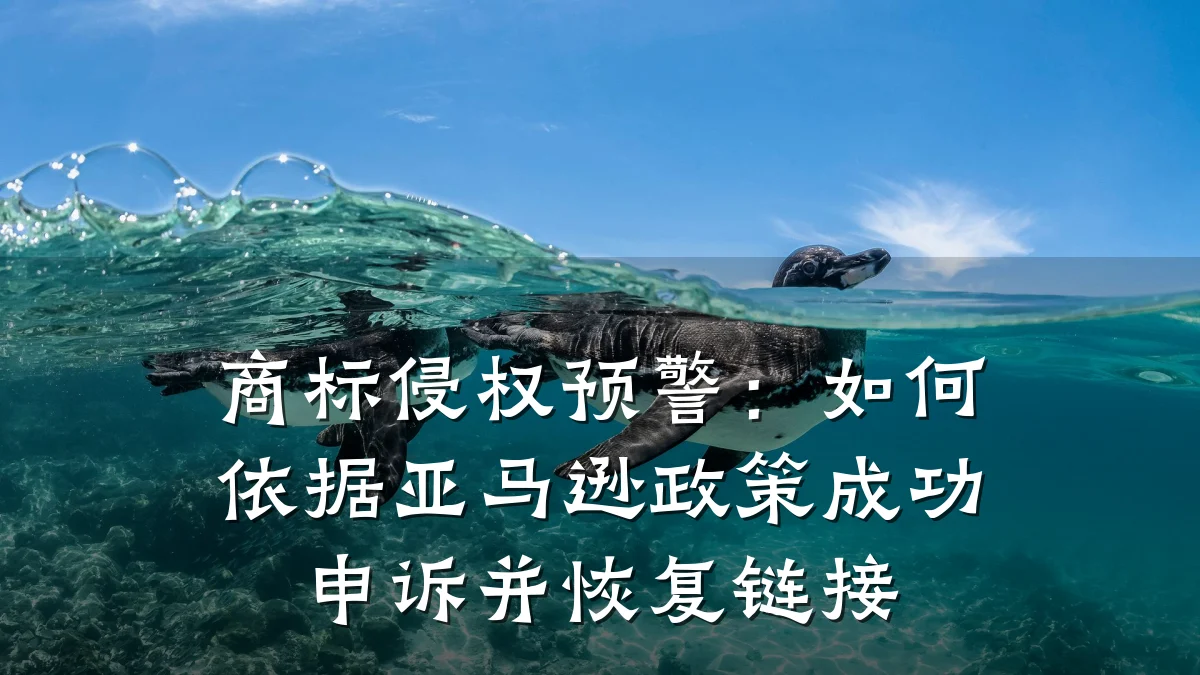 商标侵权预警：如何依据亚马逊政策成功申诉并恢复链接