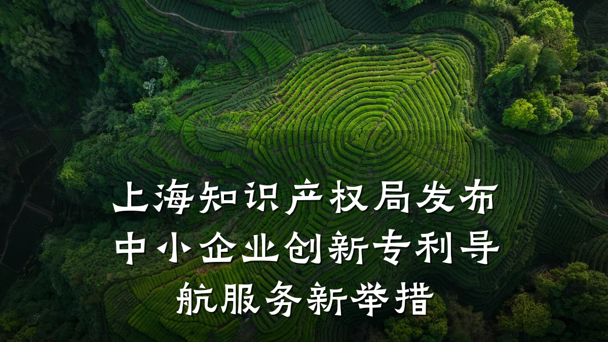 上海知识产权局发布中小企业创新专利导航服务新举措
