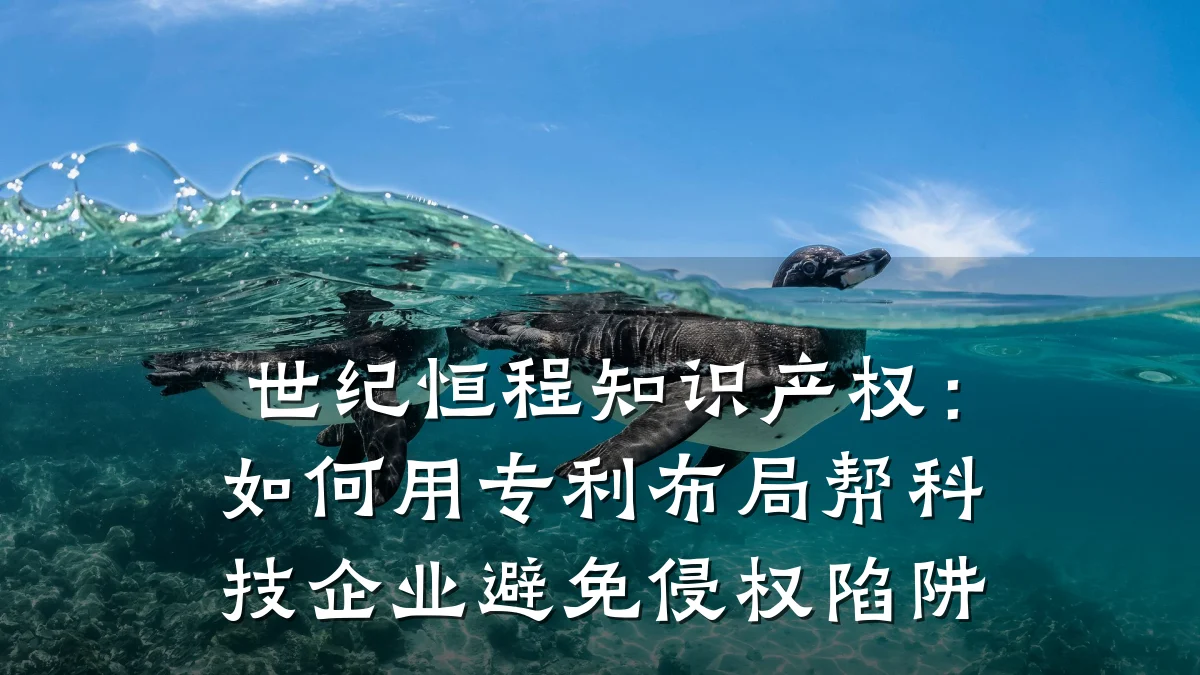 世纪恒程知识产权:如何用专利布局帮科技企业避免侵权陷阱
