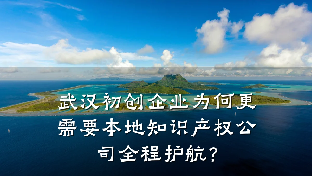 武汉初创企业为何更需要本地知识产权公司全程护航？
