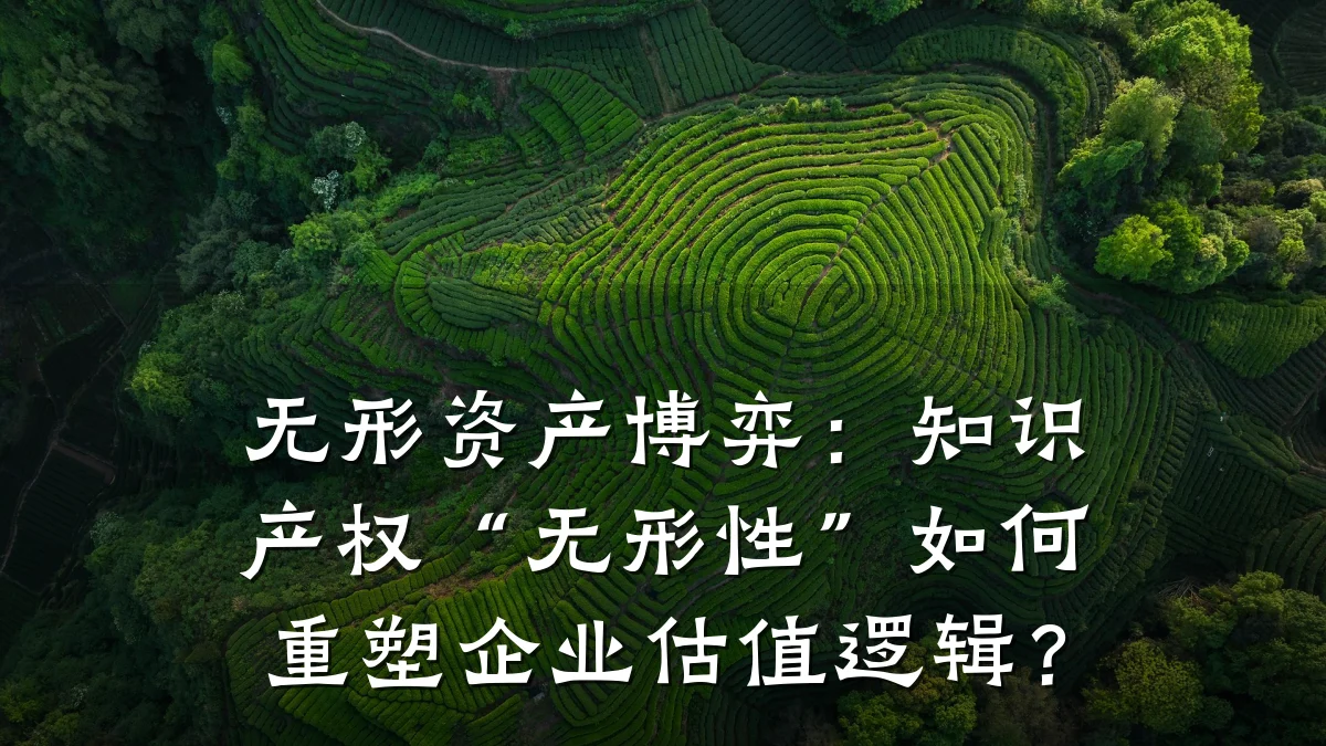 无形资产博弈：知识产权“无形性”如何重塑企业估值逻辑？