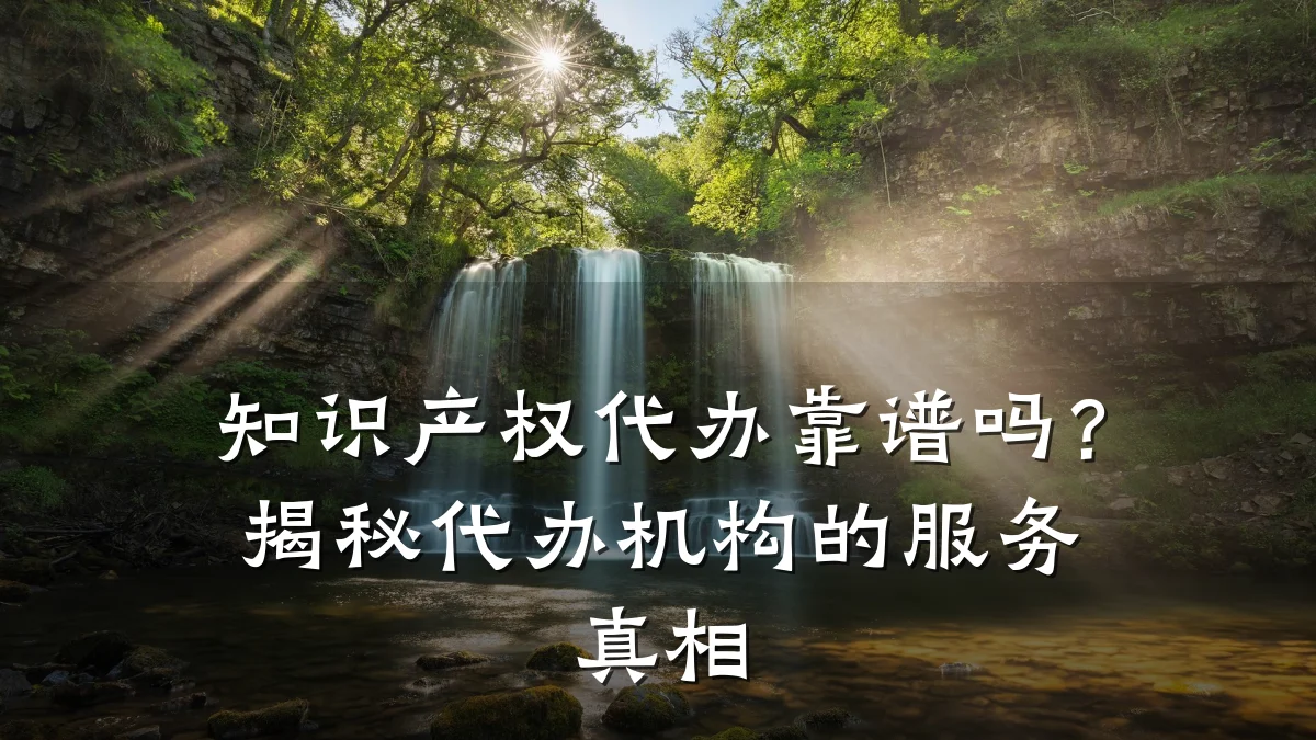 知识产权代办靠谱吗？揭秘代办机构的服务真相
