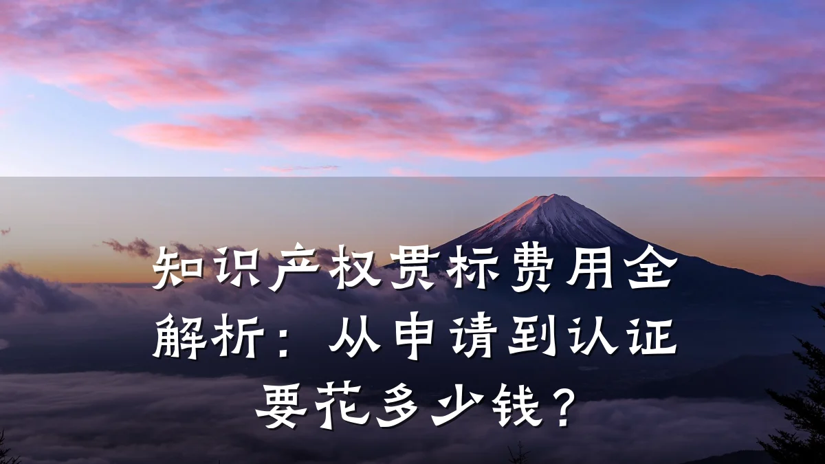 知识产权贯标费用全解析：从申请到认证要花多少钱？