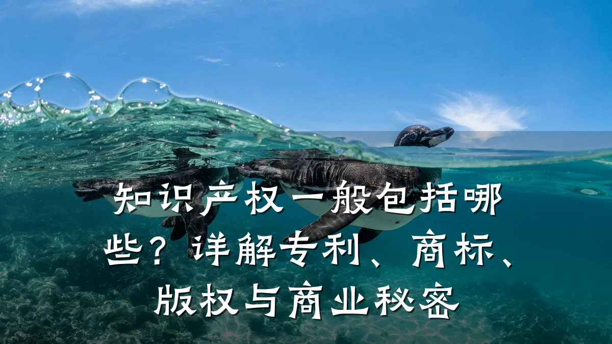 知识产权一般包括哪些？详解专利、商标、版权与商业秘密
