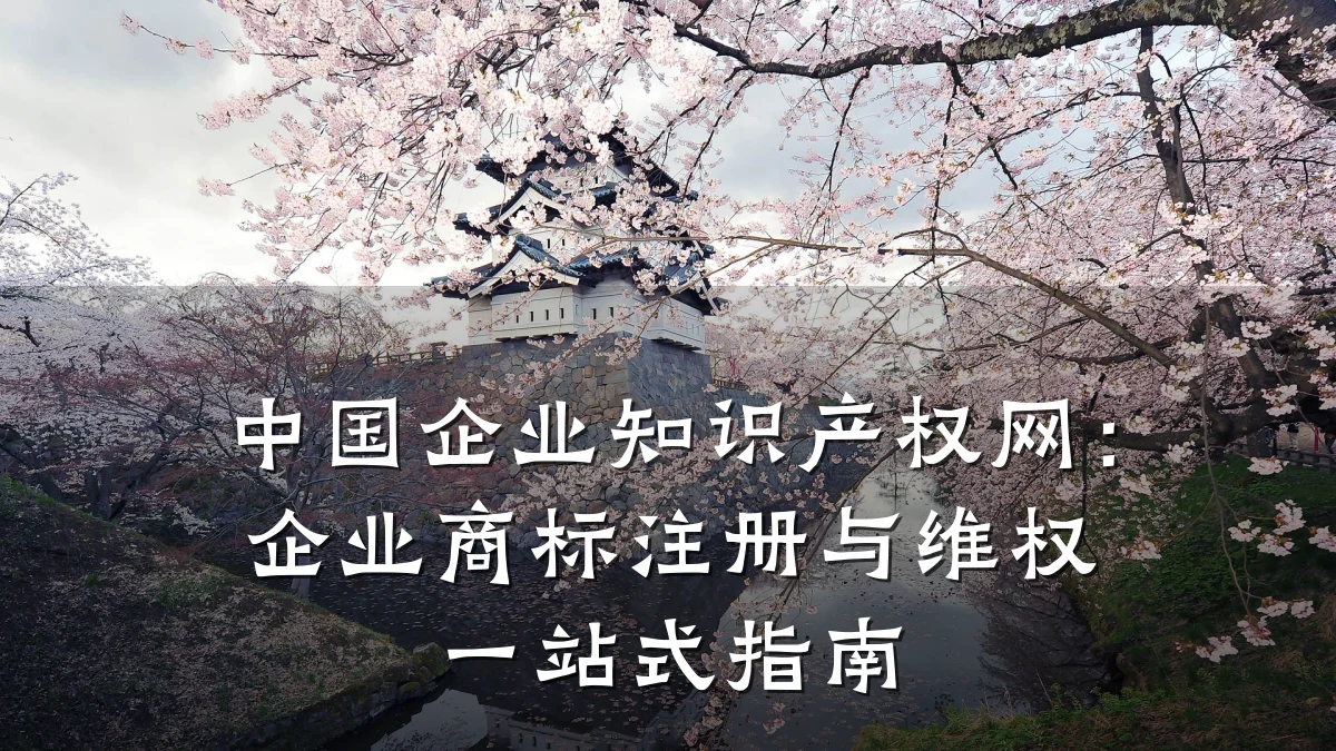 中国企业知识产权网：企业商标注册与维权一站式指南