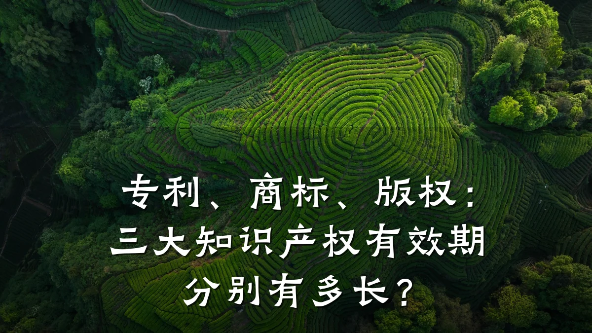 专利、商标、版权：三大知识产权有效期分别有多长？