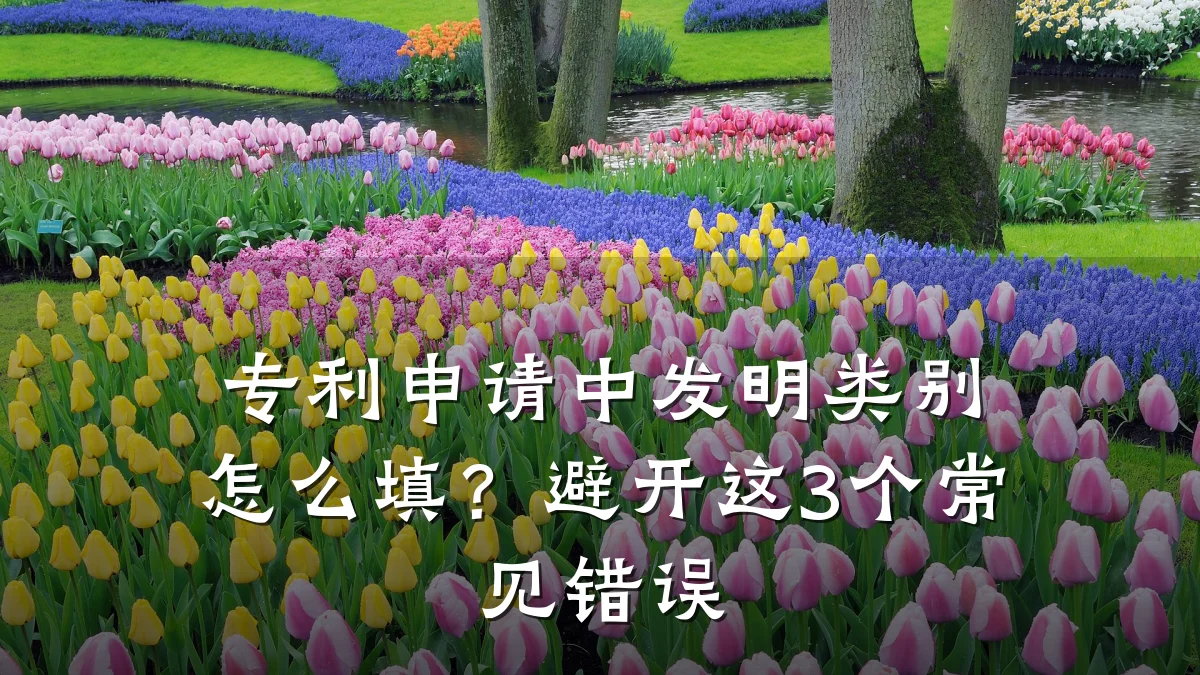 专利申请中发明类别怎么填？避开这3个常见错误